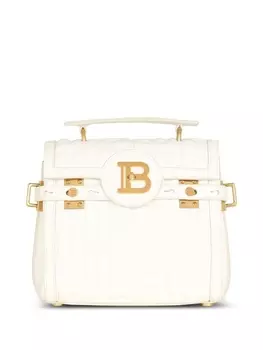 Balmain quilted B-Buzz tote bag, белый