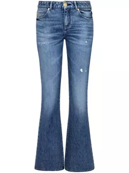 Balmain расклешенные джинсы средней посадки, синий