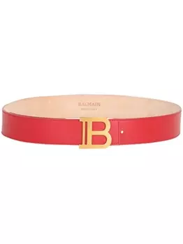Balmain ремень B-Belt с пряжкой-логотипом, красный