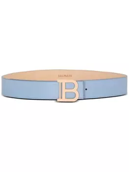 Balmain ремень с логотипом B, синий
