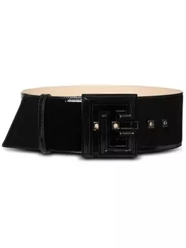 Balmain ремень с логотипом PB, черный