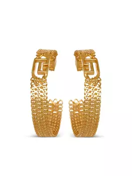 Balmain серьги-кольца Sync PB, золотой
