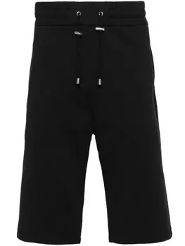 Balmain шорты с логотипом, черный
