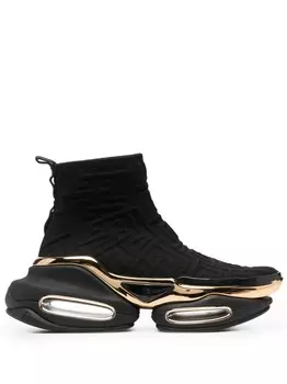 Balmain слипоны B Bold, черный