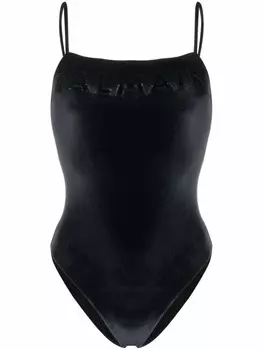 Balmain слитный купальник, черный