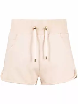 Balmain спортивные шорты с принтом, нейтральный