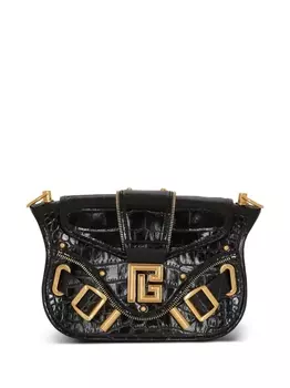 Balmain сумка на плечо с логотипом, черный