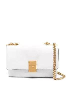 Balmain сумка на плечо в стиле колор-блок, белый