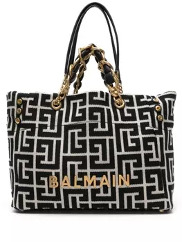 Balmain сумка-тоут 1945 Soft, черный