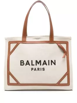 Balmain сумка-тоут B-Army 42 из канваса, нейтральный цвет