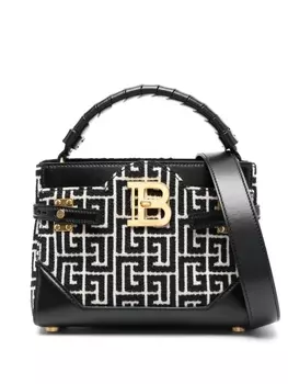 Balmain сумка-тоут B-Buzz 22 с монограммой, черный