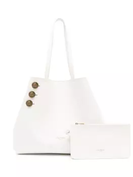 Balmain сумка-тоут Emblme, белый