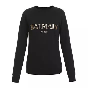 BALMAIN Свитшот женские черная
