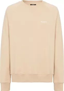 Balmain толстовка с логотипом, нейтральный цвет