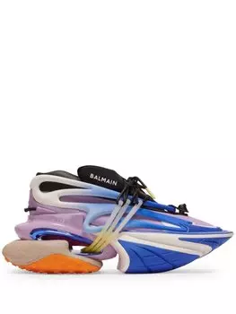 Balmain Unicorn low-top sneakers, синий