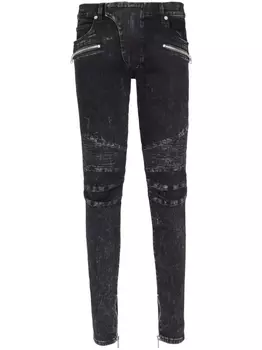 Balmain узкие джинсы, черный