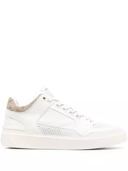 Кроссовки Balmain B-Court High Top, белый/светло-серый