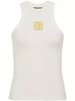 Balmain женский топ, бежевый