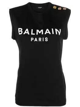 Balmain женский топ, черный