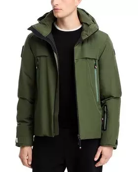 Балмхорн Утепленная Парка с Капюшоном Moncler, зеленый