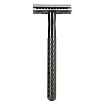 Bambaw металлическая бритва для бритвенных лезвий черная, 1 шт.