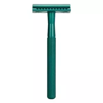 Bambaw металлическая бритва для лезвий цвета морской волны, 1 шт.