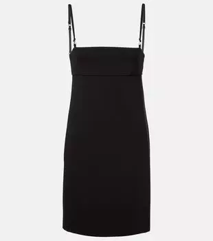 Бамбина мини-платье Sportmax, черный