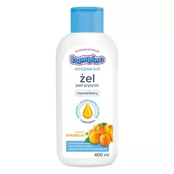 Bambino Гель для душа семейный гипер-нежный Мирабелка 400мл