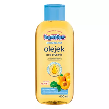 Bambino Rodzina абрикосовое масло для душа, 400 мл