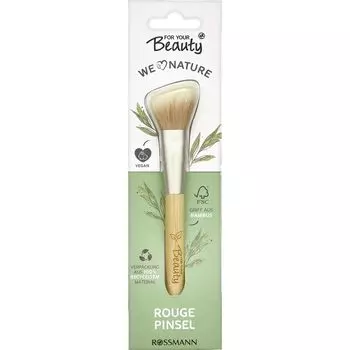 Бамбуковая кисть для румян For Your Beauty, 1 шт.