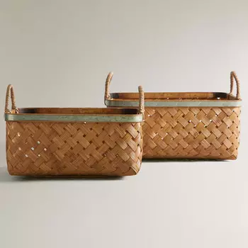 Бамбуковая корзина Zara Home