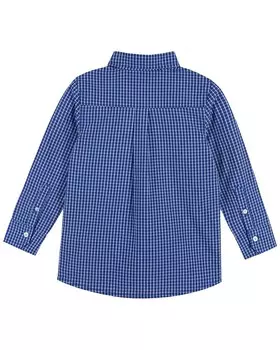 Бамбуковая рубашка Andy & Evan, синий