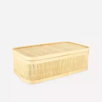 Бамбуковая шкатулка Leon El Corte Ingls, естественный