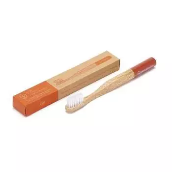 Бамбуковая зубная щетка детская, средняя, 1 шт. Georganics