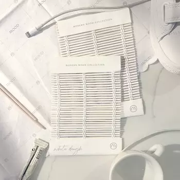 Бамбуковые шторы MOOD, белый