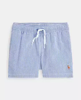 Бамбуковый купальник для мальчика с полосой в виде свечи Polo Ralph Lauren, синий