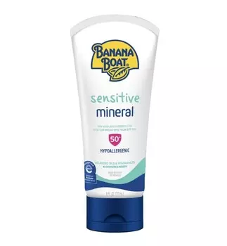 Banana Boat, Минеральный крем с солнцезащитным фактором SPF 50, 177мл