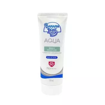 Banana Boat Солнцезащитный лосьон Aqua Daily Moisture UV Protection SPF50+ PA++++ 100 мл, White