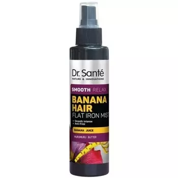 Banana Hair Flat Iron Mist Разглаживающий спрей для волос с соком Assorted