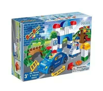 БанБао, полиция, блокирует полицейский патруль, 9602 BanBao