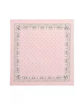 Бандана из хлопка с принтом Polo Ralph Lauren, розовый