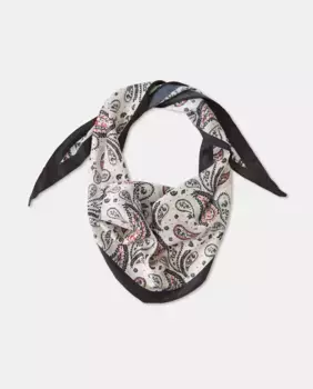 Бандана с принтом пейсли Tintoretto, цвет 120 Crudo