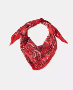 Бандана с принтом пейсли Tintoretto, красный
