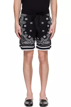 Бандана шорты Amiri, черный