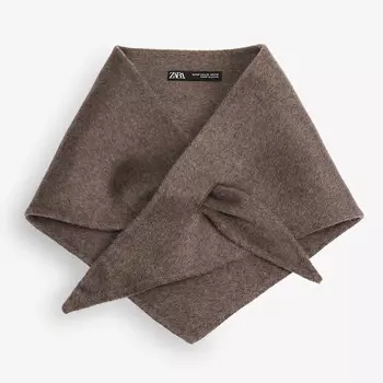 Бандана Zara by Carlyne Cerf Wool, бежево-коричневый