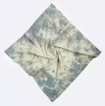 Бандана Zara Tie-dye Print, зеленый