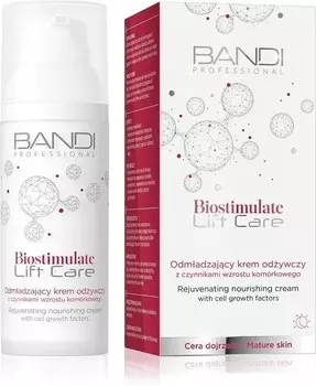 Банди Биостимулятор - Омолаживающий питательный крем с факторами роста клеток 50 мл Bandi
