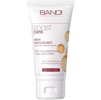 Bandi Boost Care увлажняющий крем для лица, шеи и зоны декольте с гиалуроновой кислотой, 50 мл