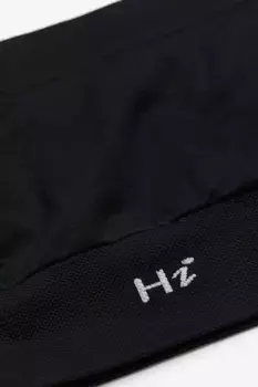 Бандо с мягкой кожей H&M, черный