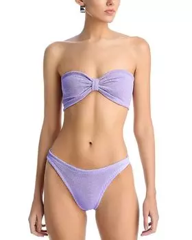 Бандо-топ Jean для бикини Hunza G, фиолетовый